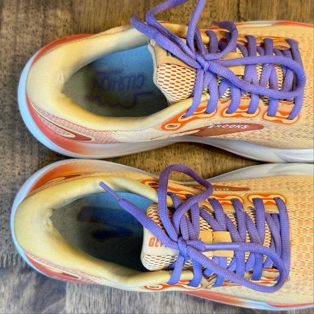 Brooks Glycerin 21 Shoe Running Walking Neutral DNA Loft Sunburst Women’s 9B - Picture 5 of 11